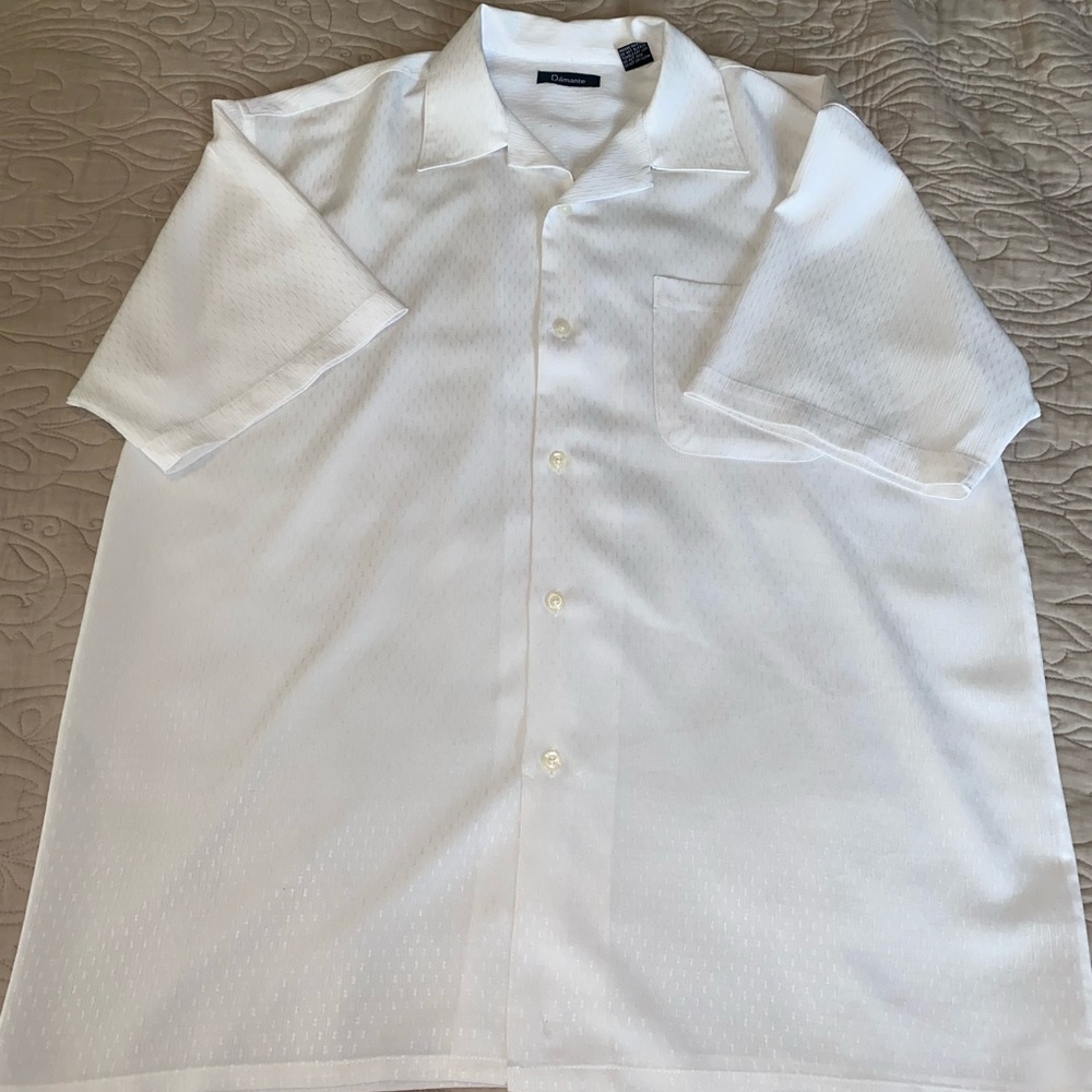 MENS button up short sleeve